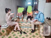 งานสังคมสงเคราะห์ลงพื้นที่ชุมชนบ้านเหนือสามัคคีและชุมชนร่วมใจ เยี่ยมบ้านผู้ประสบปัญหาทางสังคมด้านการครองชีพ 