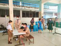 กิจกรมมเลือกตั้งสภานักเรียน ประจำปีการศึกษา 2565 โรงเรียนเทศบาลวัดดอนแก้ว