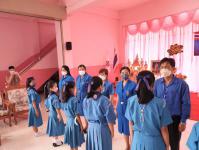 โรงเรียนเทศบาลวัดดอนแก้ว จัดพิธีเข้าประจำหมู่ยุวกาชาดระดับชั้นประถมศึกษาปีที่ 4-6