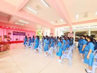 โรงเรียนเทศบาลวัดดอนแก้ว จัดพิธีเข้าประจำหมู่ยุวกาชาดระดับชั้นประถมศึกษาปีที่ 4-6