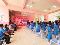 โรงเรียนเทศบาลวัดดอนแก้ว จัดพิธีเข้าประจำหมู่ยุวกาชาดระดับชั้นประถมศึกษาปีที่ 4-6