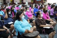  เทศบาลนครแม่สอดจัดโครงการผู้บริหารมอบนโยบายการทำงานตามหลักธรรมาภิบาลผู้บริหารสถานศึกษา ครูในสังกัดเทศบาลนครแม่สอด