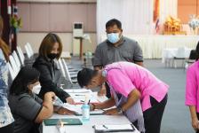  เทศบาลนครแม่สอดจัดโครงการผู้บริหารมอบนโยบายการทำงานตามหลักธรรมาภิบาลผู้บริหารสถานศึกษา ครูในสังกัดเทศบาลนครแม่สอด