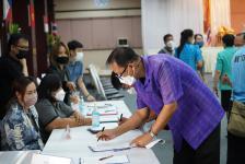  เทศบาลนครแม่สอดจัดโครงการผู้บริหารมอบนโยบายการทำงานตามหลักธรรมาภิบาลผู้บริหารสถานศึกษา ครูในสังกัดเทศบาลนครแม่สอด