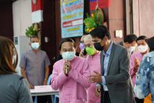  เทศบาลนครแม่สอดจัดโครงการผู้บริหารมอบนโยบายการทำงานตามหลักธรรมาภิบาลผู้บริหารสถานศึกษา ครูในสังกัดเทศบาลนครแม่สอด