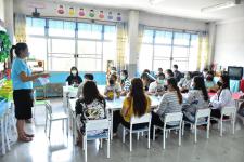 ประชุมผู้ปกครองนักเรียน ประจำปีการศึกษา 2565 โรงเรียนเทศบาลวัดมณีไพรสณฑ์