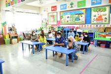 ประชุมผู้ปกครองนักเรียน ประจำปีการศึกษา 2565 โรงเรียนเทศบาลวัดมณีไพรสณฑ์