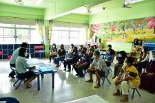 ประชุมผู้ปกครองนักเรียน ประจำปีการศึกษา 2565 โรงเรียนเทศบาลวัดมณีไพรสณฑ์