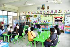 ประชุมผู้ปกครองนักเรียน ประจำปีการศึกษา 2565 โรงเรียนเทศบาลวัดมณีไพรสณฑ์