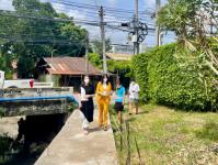 งานสังคมสงเคราะห์ลงพื้นที่ ชุมชนจ๊อกจอสามัคคี เยี่ยมบ้านผู้ประสบปัญหาทางสังคมด้านการครองชีพ เพื่อให้คำแนะนำการเข้าถึงสิทธิสวัสดิการ