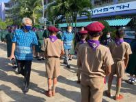 นายกเทศมนตรีนครแม่สอด พร้อมคณะผู้บริหาร ลงตรวจเยี่ยมสถานศึกษาโรงเรียนเทศบาลวัดบุญญาวาส