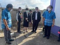 นายกเทศมนตรีนครแม่สอด พร้อมคณะผู้บริหาร ลงตรวจเยี่ยมสถานศึกษาโรงเรียนเทศบาลวัดบุญญาวาส