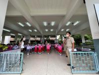 นายกเทศมนตรีนครแม่สอด พร้อมคณะผู้บริหาร ลงตรวจเยี่ยมสถานศึกษาโรงเรียนเทศบาลวัดดอนแก้ว