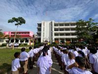 นายกเทศมนตรีนครแม่สอด พร้อมคณะผู้บริหาร ลงตรวจเยี่ยมสถานศึกษาโรงเรียนเทศบาลวัดดอนแก้ว