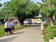 นายกเทศมนตรีนครแม่สอด พร้อมคณะผู้บริหาร ลงตรวจเยี่ยมสถานศึกษาโรงเรียนเทศบาลวัดดอนแก้ว