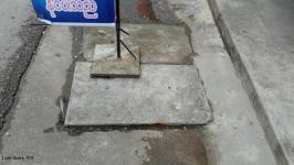 ออกสำรวจฝาท่อระบายน้ำชำรุด บริเวณถนนบ้านทุ่งซอยกลาง