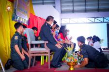 กิจกรรมไหว้ครูประจำปีการศึกษา 2565 โรงเรียนกีฬาเทศบาลนครแม่สอด