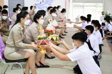 กิจกรรมวันไหว้ครู ประจำปีการศึกษา 2565 โรงเรียนเทศบาลเฉลิมพระเกียรติสมเด็จพระเทพรัตนราชสุดาฯ สยามบรมราชกุมารี