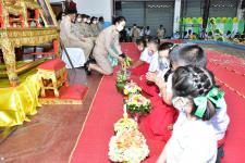 กิจกรรมวันไหว้ครู ประจำปีการศึกษา 2565 โรงเรียนเทศบาลวัดมณีไพรสณฑ์