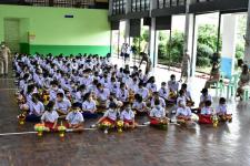 กิจกรรมวันไหว้ครู ประจำปีการศึกษา 2565 โรงเรียนเทศบาลวัดมณีไพรสณฑ์