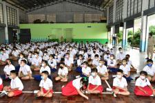 กิจกรรมวันไหว้ครู ประจำปีการศึกษา 2565 โรงเรียนเทศบาลวัดมณีไพรสณฑ์