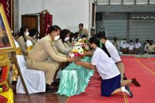 กิจกรรมวันไหว้ครู ประจำปีการศึกษา 2565 โรงเรียนเทศบาลวัดมณีไพรสณฑ์