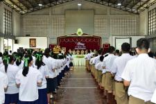 กิจกรรมวันไหว้ครู ประจำปีการศึกษา 2565 โรงเรียนเทศบาลวัดมณีไพรสณฑ์