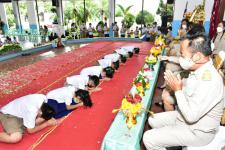 กิจกรรมวันไหว้ครู ประจำปีการศึกษา 2565 โรงเรียนเทศบาลวัดมณีไพรสณฑ์