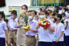 กิจกรรมวันไหว้ครู ประจำปีการศึกษา 2565 โรงเรียนเทศบาลวัดมณีไพรสณฑ์