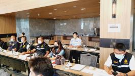 ทน.แม่สอด เข้าร่วมประชุมคณะกรรมการประสานงานแก้ไขปัญหายาเสพติดชายแดนแม่สอด-เมียวดี (BLO) ครั้งที่ 1/2565