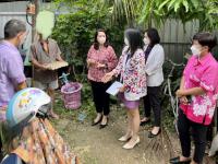 งานสังคมสงเคราะห์ลงพื้นที่ ชุมชนบ้านเหนือสามัคคี เยี่ยมบ้านผู้ประสบปัญหาทางสังคมด้านการครองชีพ