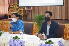 โรงเรียนวัดบุญญาวาสจัดการประชุมร่วมกันระหว่างเทศบาลนครแม่สอด ผู้นำชุมชน คณะกรรมการสถานศึกษาขั้นพื้นฐาน คณะครูและบุคลากรภายในสถานศึกษา