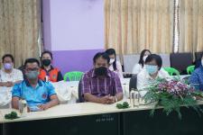 โรงเรียนวัดบุญญาวาสจัดการประชุมร่วมกันระหว่างเทศบาลนครแม่สอด ผู้นำชุมชน คณะกรรมการสถานศึกษาขั้นพื้นฐาน คณะครูและบุคลากรภายในสถานศึกษา