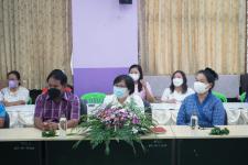 โรงเรียนวัดบุญญาวาสจัดการประชุมร่วมกันระหว่างเทศบาลนครแม่สอด ผู้นำชุมชน คณะกรรมการสถานศึกษาขั้นพื้นฐาน คณะครูและบุคลากรภายในสถานศึกษา