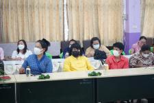 โรงเรียนวัดบุญญาวาสจัดการประชุมร่วมกันระหว่างเทศบาลนครแม่สอด ผู้นำชุมชน คณะกรรมการสถานศึกษาขั้นพื้นฐาน คณะครูและบุคลากรภายในสถานศึกษา