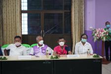 โรงเรียนวัดบุญญาวาสจัดการประชุมร่วมกันระหว่างเทศบาลนครแม่สอด ผู้นำชุมชน คณะกรรมการสถานศึกษาขั้นพื้นฐาน คณะครูและบุคลากรภายในสถานศึกษา