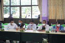 โรงเรียนวัดบุญญาวาสจัดการประชุมร่วมกันระหว่างเทศบาลนครแม่สอด ผู้นำชุมชน คณะกรรมการสถานศึกษาขั้นพื้นฐาน คณะครูและบุคลากรภายในสถานศึกษา