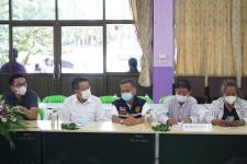 โรงเรียนวัดบุญญาวาสจัดการประชุมร่วมกันระหว่างเทศบาลนครแม่สอด ผู้นำชุมชน คณะกรรมการสถานศึกษาขั้นพื้นฐาน คณะครูและบุคลากรภายในสถานศึกษา