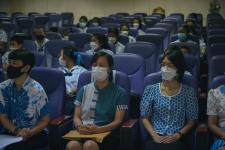 ตรวจเยี่ยมสนามสอบการแข่งทางวิชาการ "แข่งขันคนเก่ง" ตัวแทนสังกัดเทศบาลนครแม่สอด