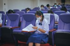 ตรวจเยี่ยมสนามสอบการแข่งทางวิชาการ "แข่งขันคนเก่ง" ตัวแทนสังกัดเทศบาลนครแม่สอด