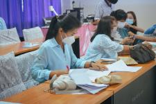 ตรวจเยี่ยมสนามสอบการแข่งทางวิชาการ "แข่งขันคนเก่ง" ตัวแทนสังกัดเทศบาลนครแม่สอด