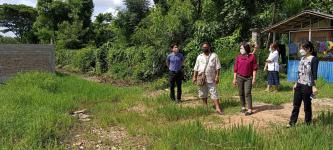 งานพัฒนาชุมชน ลงพื้นที่สำรวจข้อมูลชุมชนสองแคว 1 เพื่อปรับปรุงข้อมูลชุมชนให้เป็นปัจจุบัน และนำไปพัฒนาชุมชนต่อไป