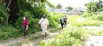 งานพัฒนาชุมชน ลงพื้นที่สำรวจข้อมูลชุมชนสองแคว 1 เพื่อปรับปรุงข้อมูลชุมชนให้เป็นปัจจุบัน และนำไปพัฒนาชุมชนต่อไป