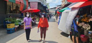 งานพัฒนาชุมชน ลงพื้นที่สำรวจข้อมูลชุมชนบ้านทุ่ง เพื่อปรับปรุงข้อมูลชุมชนให้เป็นปัจจุบัน และนำไปพัฒนาชุมชนต่อไป