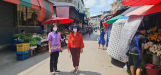 งานพัฒนาชุมชน ลงพื้นที่สำรวจข้อมูลชุมชนบ้านทุ่ง เพื่อปรับปรุงข้อมูลชุมชนให้เป็นปัจจุบัน และนำไปพัฒนาชุมชนต่อไป