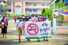 กิจกรรมรณรงค์ต่อต้านยาเสพติด ประจำปีการศึกษา 2565 โรงเรียนเทศบาลวัดมณีไพรสณฑ์