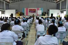 โรงเรียนเทศบาลวัดชุมพลคีรี จัดกิจกรรมอบรมการป้องกันยาเสพติดในสถานศึกษา