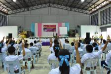 โรงเรียนเทศบาลวัดชุมพลคีรี จัดกิจกรรมอบรมการป้องกันยาเสพติดในสถานศึกษา