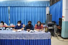 คณะผู้บริหารเทศบาลนครแม่สอดลงพื้นที่ตรวจเยี่ยม มอบนโยบายการจัดการศึกษา และจัดประชุมครูประจำเดือนกรกฏาคม 2565 โรงเรียนเทศบาลวัดชุมพลคีรี