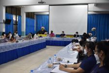 คณะผู้บริหารเทศบาลนครแม่สอดลงพื้นที่ตรวจเยี่ยม มอบนโยบายการจัดการศึกษา และจัดประชุมครูประจำเดือนกรกฏาคม 2565 โรงเรียนเทศบาลวัดชุมพลคีรี